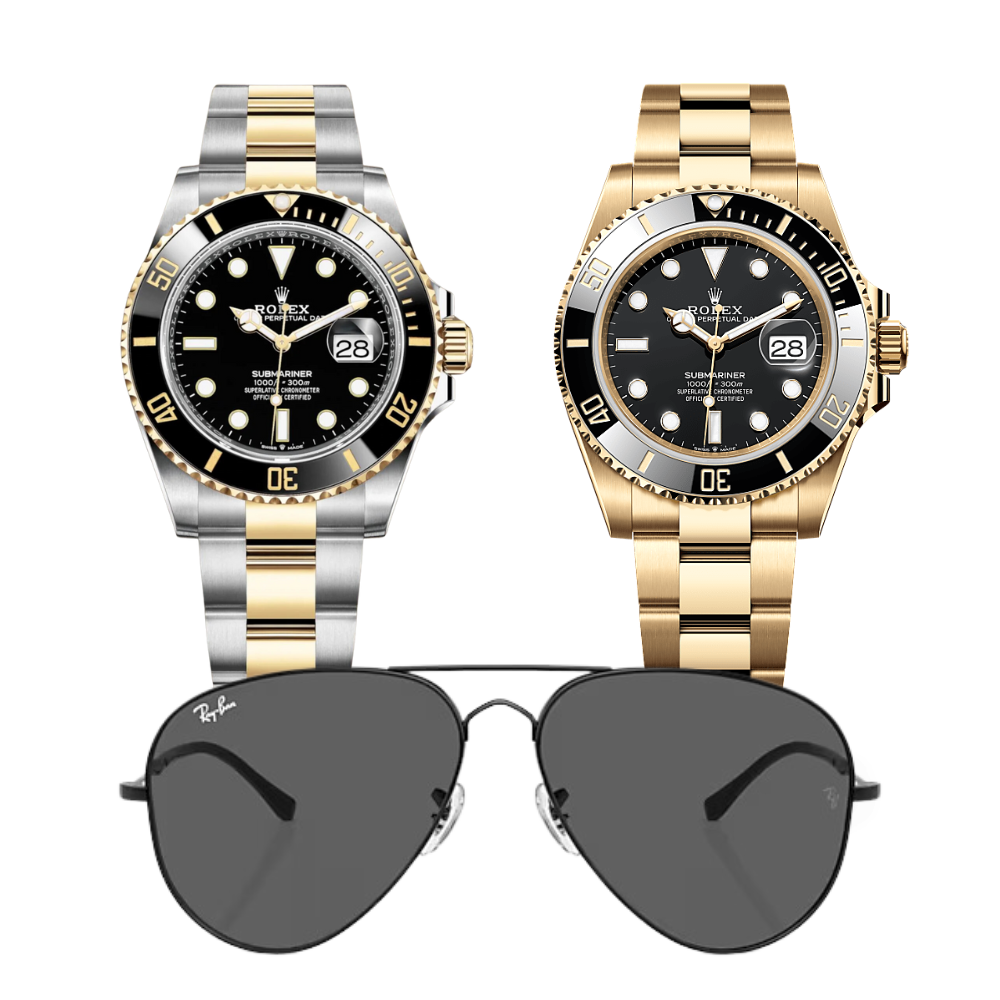 Compra 1 LLEVA 2 - Submariner + Gafas RayBan GRATIS